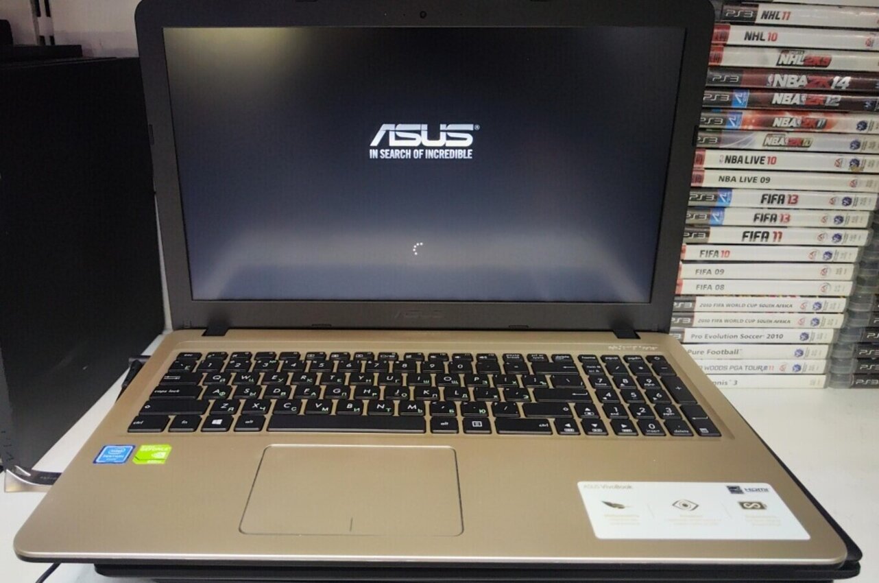 Ноутбук ASUS AMD A8 (4*2.5)/6/1tb/2