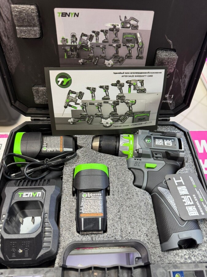 Шуруповерт Tenyn 18V