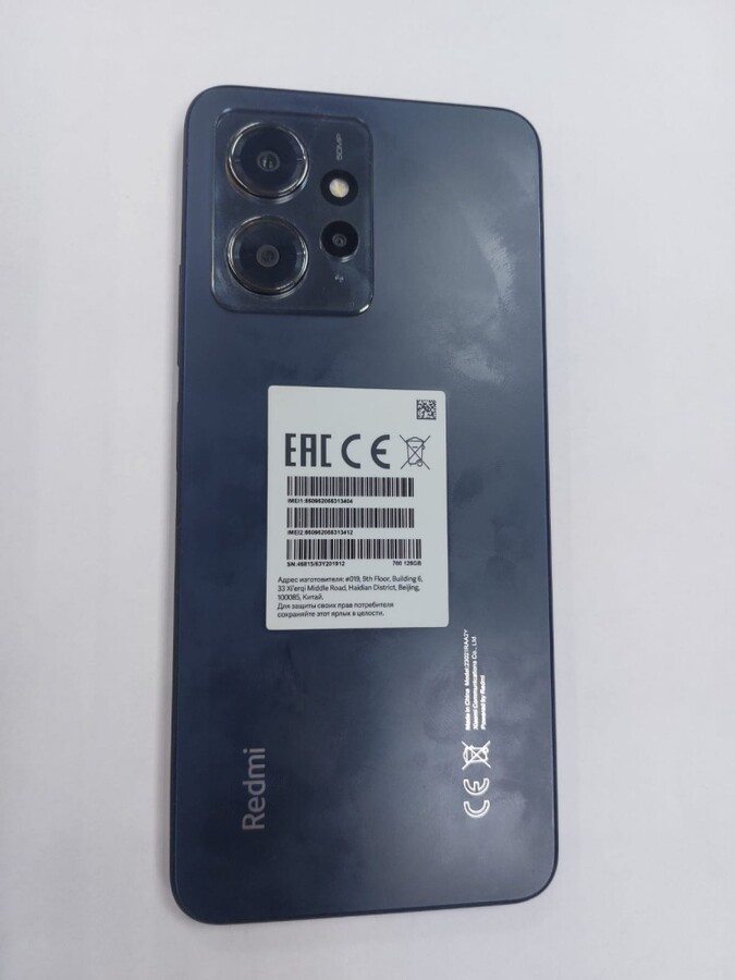 Смартфон Xiaomi Redmi note 12 6/128