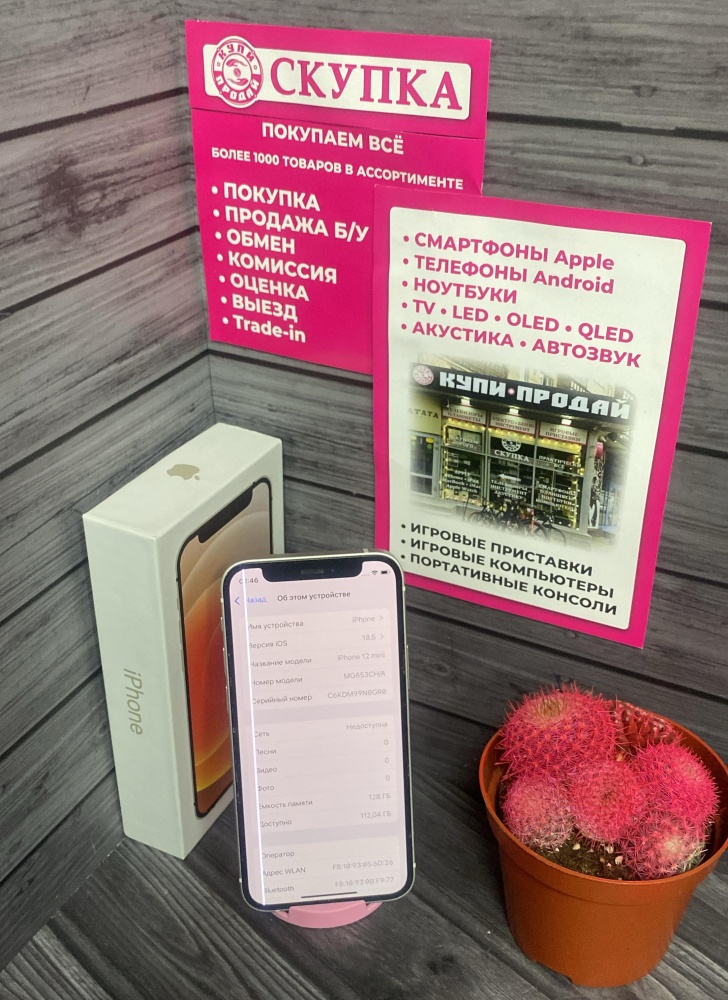 Смартфон iPhone 12 mini 128 Gb