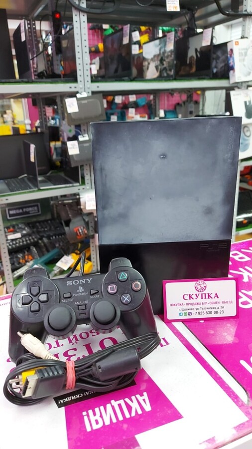 Игровая приставка Sony PlayStation 2 Slim