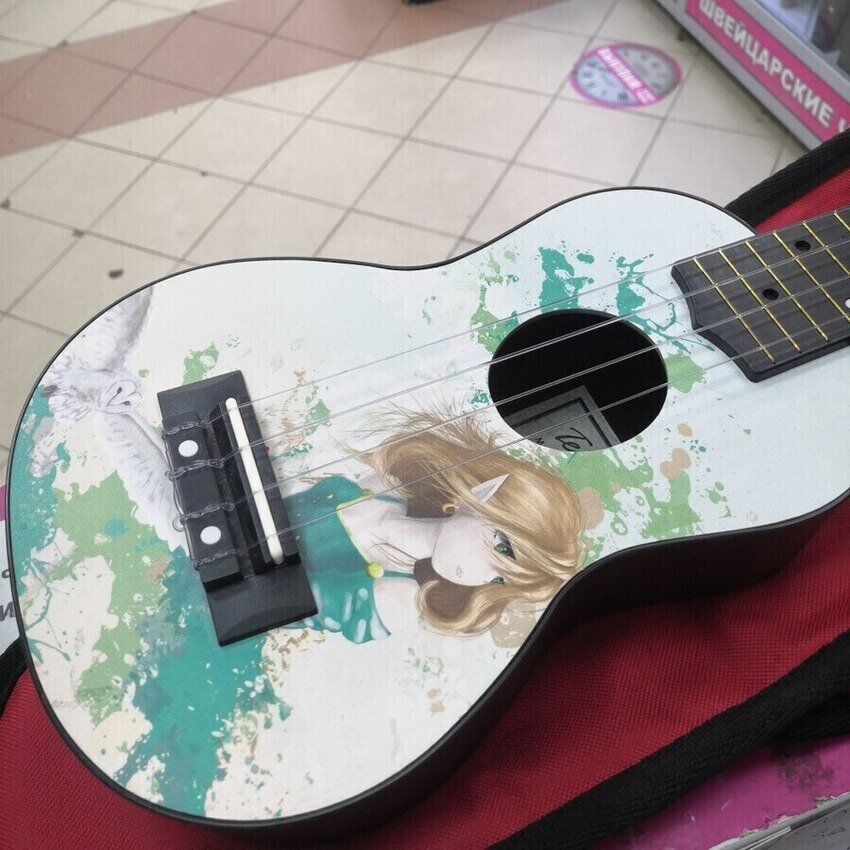 Гитара укелели аниме