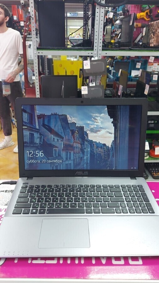 Ноутбук ASUS SSD120/Pentium 1.80ghz/4/