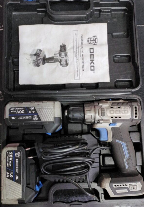 Шуруповерт DEKO loner 20v one