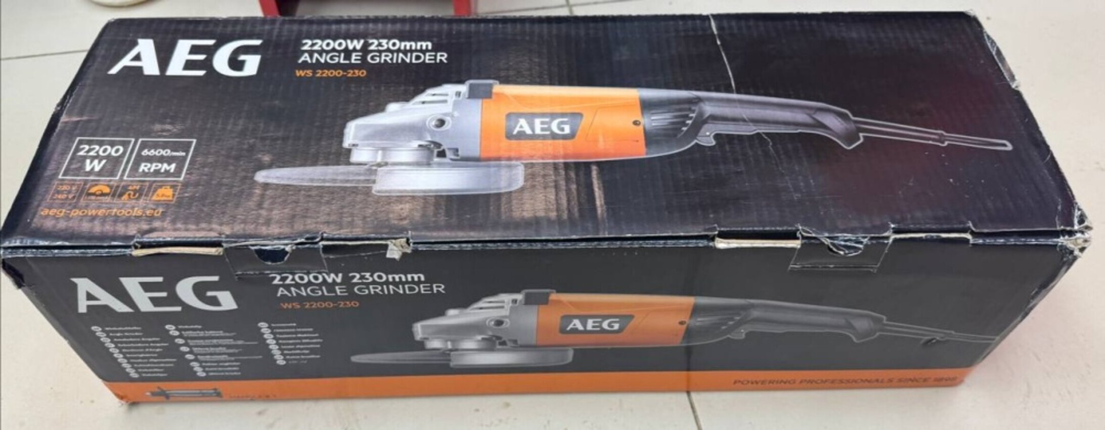 УШМ (Болгарка) AEG ws2200-230