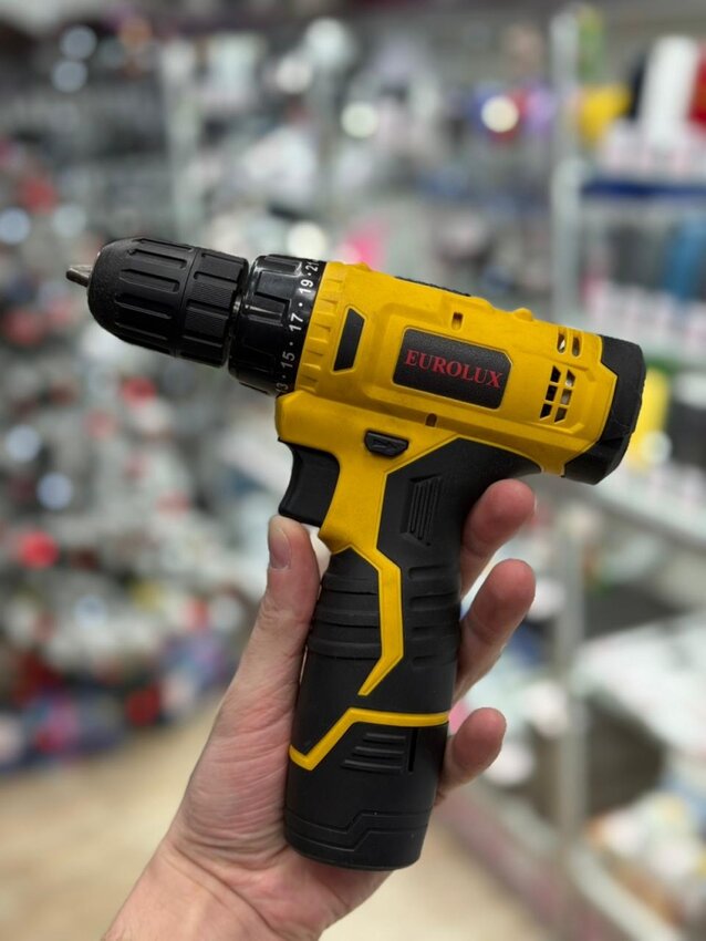 Шуруповерт eurolux ДА-12/Li 1 акб