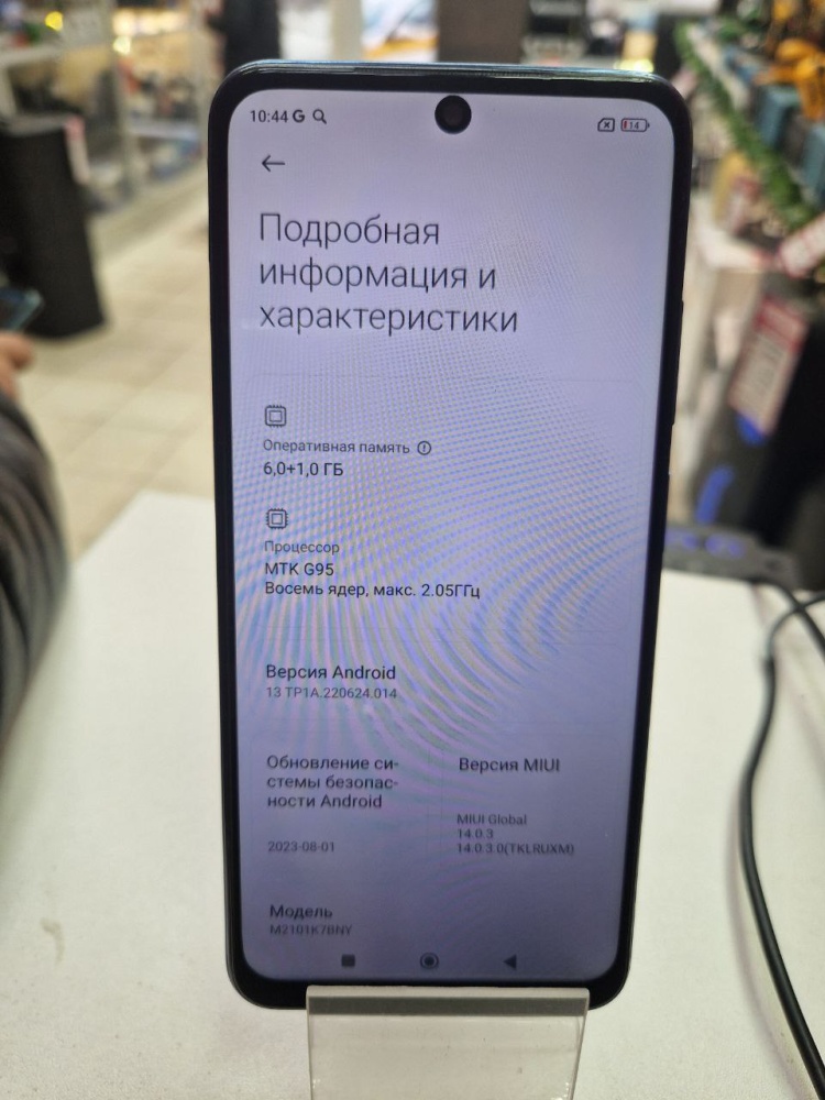 Смартфон Xiaomi Redmi note 10S 6\64