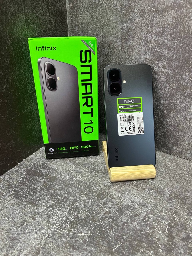 Мобильный телефон Infinix Smart 10 3/64