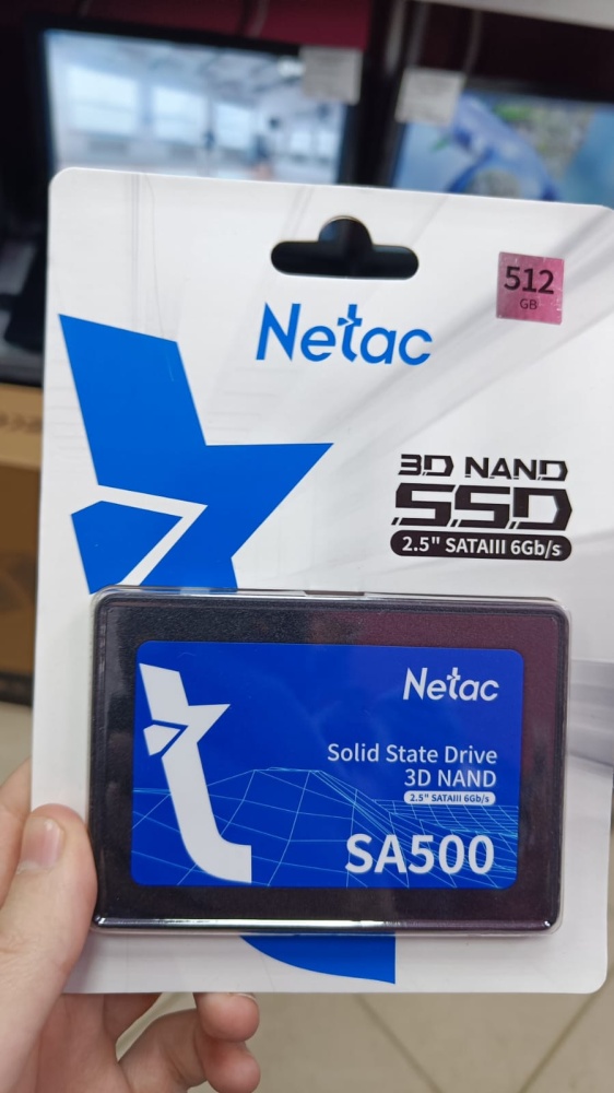 Накопитель ssd512 netac