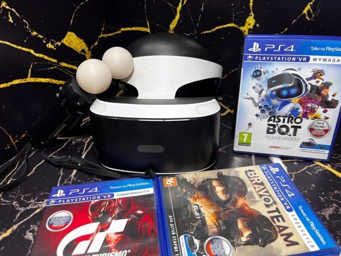 Очки виртуальной реальности SonyPlaystation 4 1rev