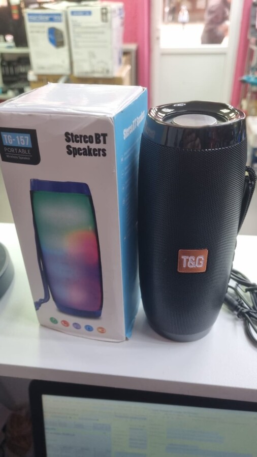 Колонка BT с радио TG-157 новая