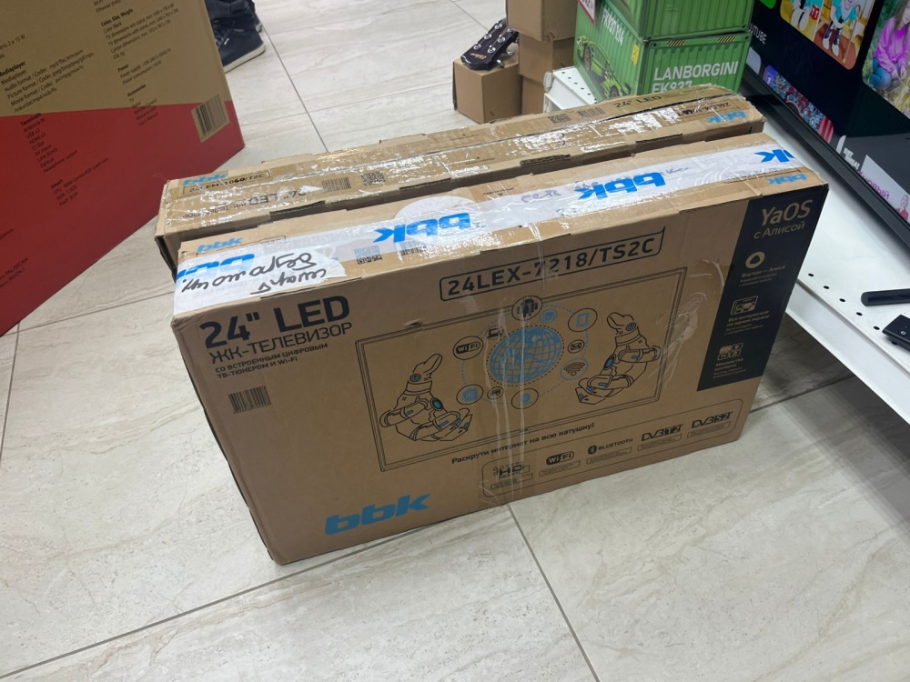 /Телевизор BBK 24*LEX-7218/TS2C смарт Яндекс ТВ
