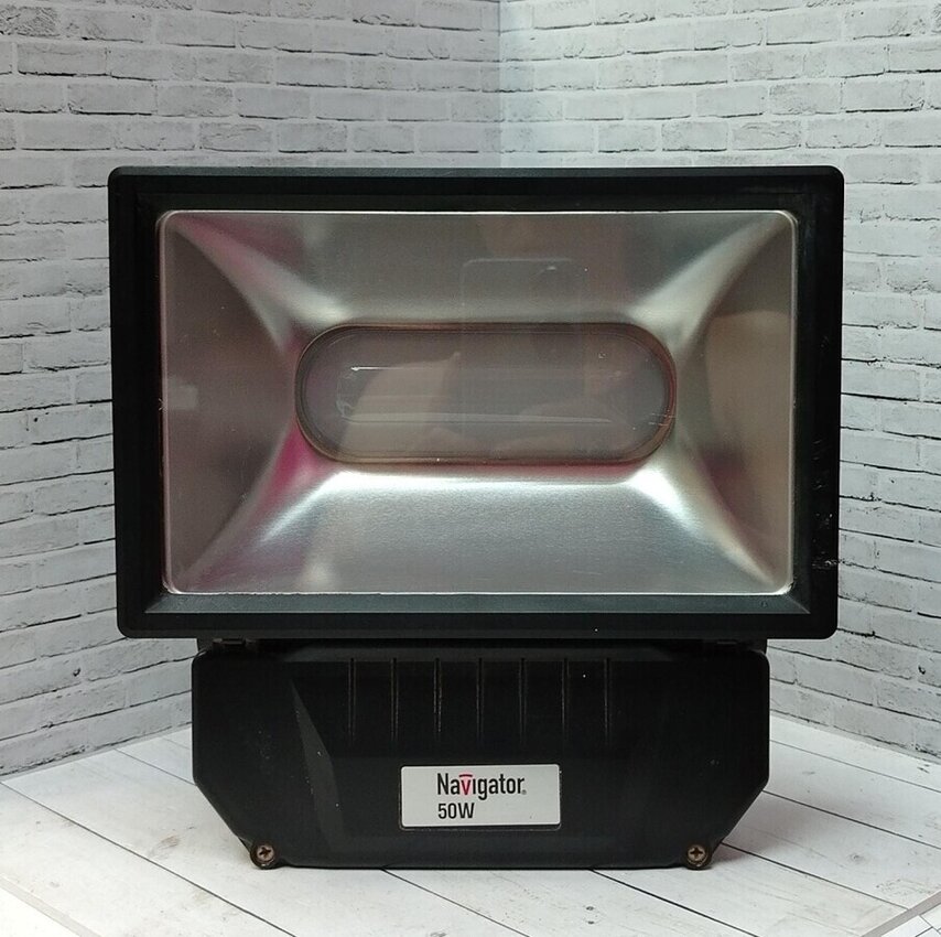 Прожектор 50 вт navigator NFL-P-50-4k-bl-ip65-led