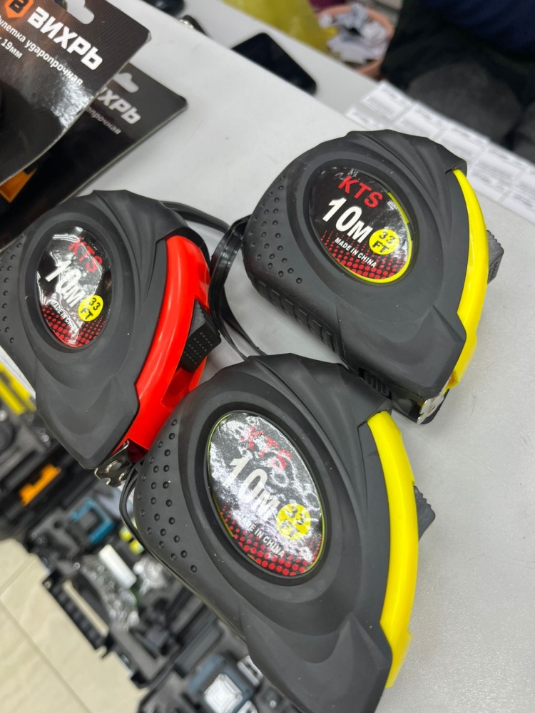 Рулетка 10м kts