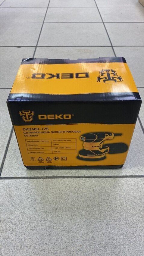 Шлифмашина Deko dkg400-125