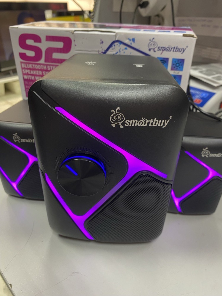 Колонки Smartbuy с сабвуфером 12W