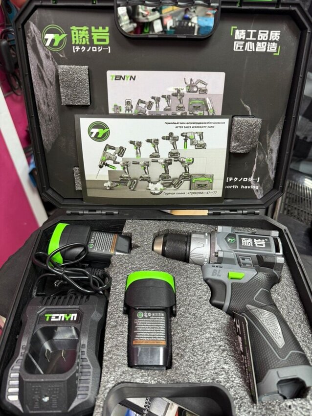 Шуруповерт Tenyn EX18