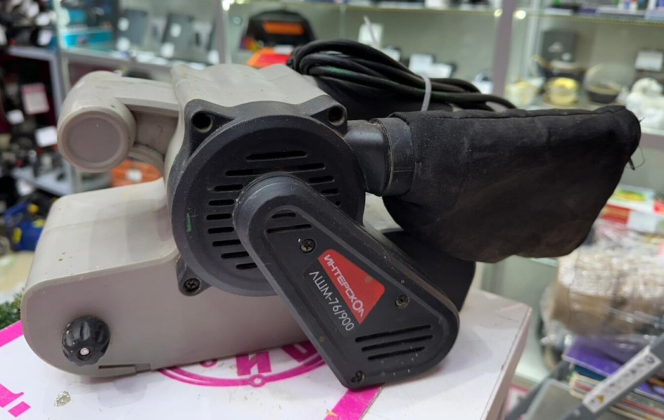 Шлифмашина Интерскол ЛШМ 76/900