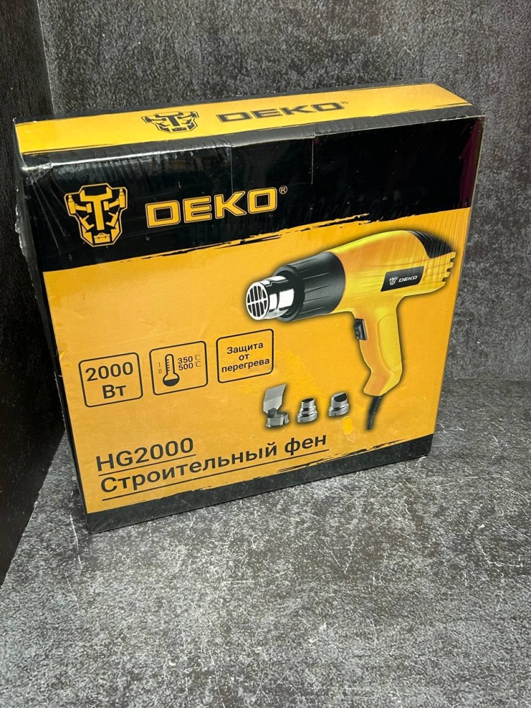Фен строительный Deko hg2000
