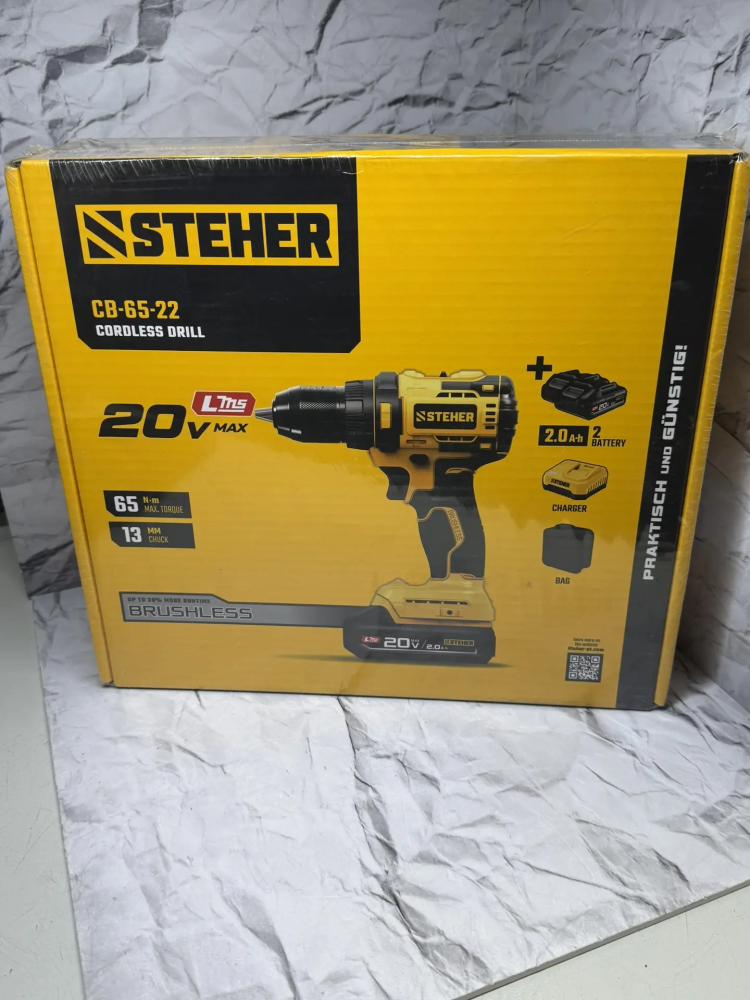 Шуруповерт Steher CB-65-22