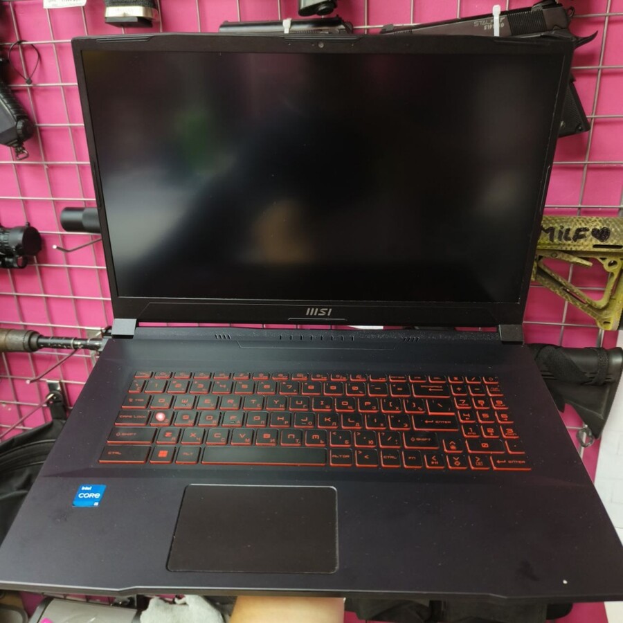 Ноутбук MSI 17" core i5-11th\RTX3050