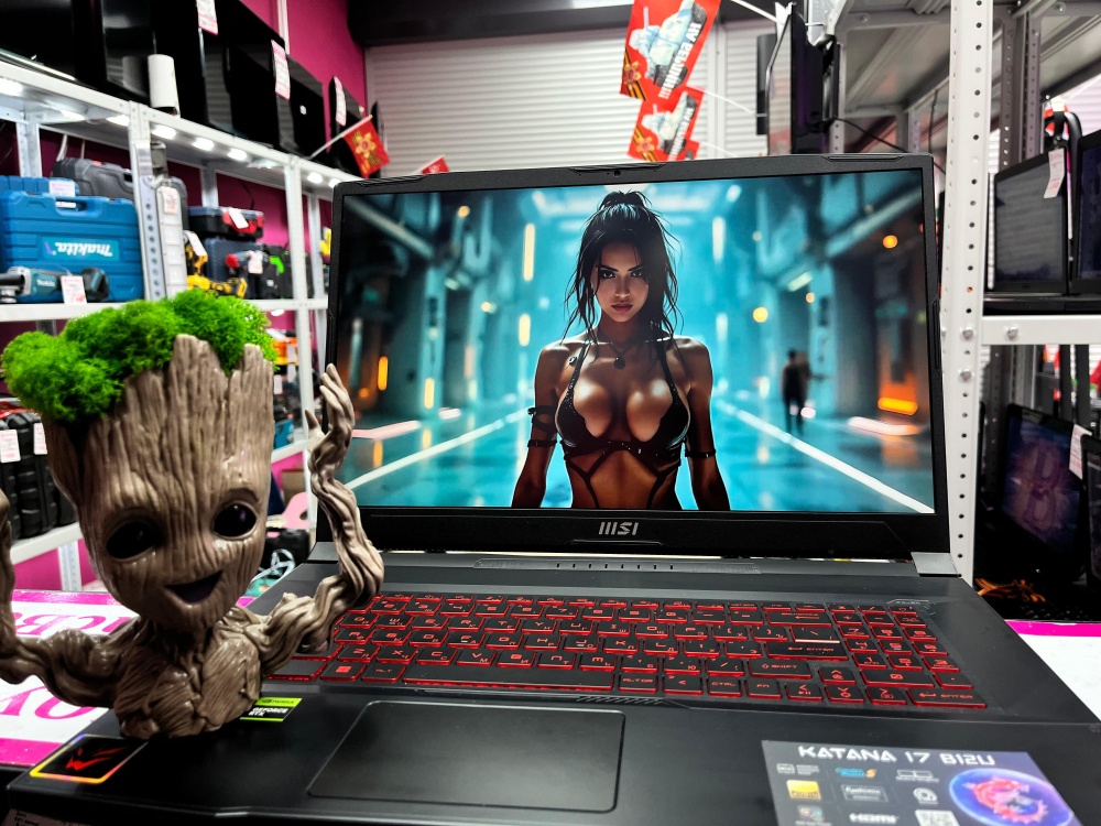 Ноутбук MSI bravo 17 b12u intel core i5-12450h\8\256\rtx 2050
