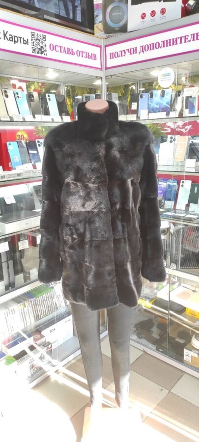 Шуба норковая 46