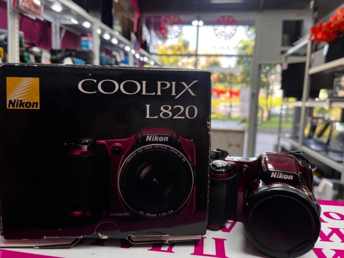 Фотоаппарат Nikon COOLPIX L820