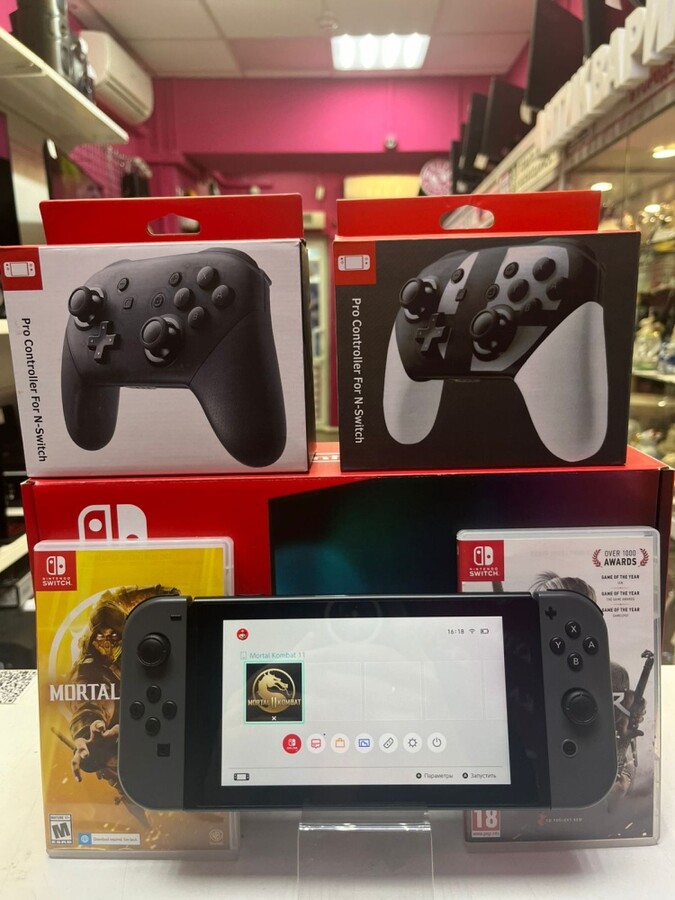 Игровая приставка Nintendo Switch 512 Гб 2 ревизия.